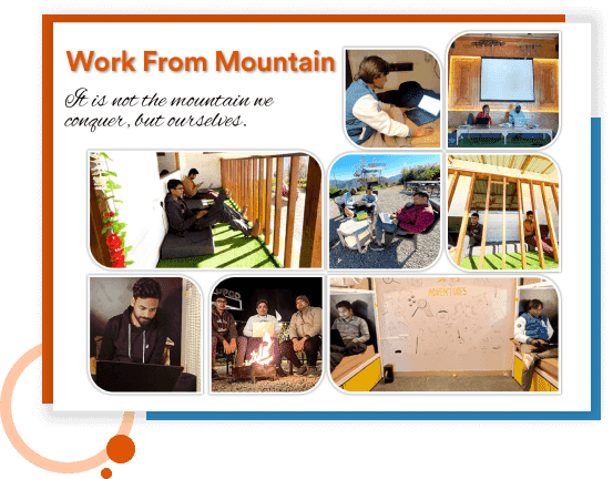 Work from mountain