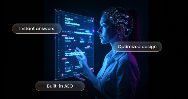 AEO Visibility Illustration
